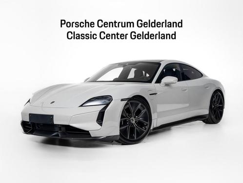 Porsche Taycan Turbo S, Auto's, Porsche, Bedrijf, 4x4, Lederen bekleding, Elektrisch, Stadsauto, Automaat, Zilver of Grijs, Zwart