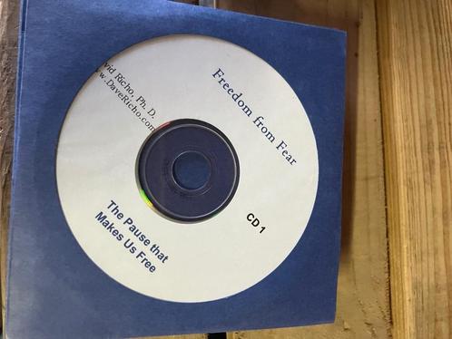 Freedom from Fear cd's - David Richo - Workshop, CD & DVD, CD | Méditation & Spiritualité, Comme neuf, Cours ou Instructions, Enlèvement