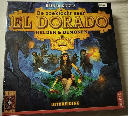El Dorado uitbreiding Helden en Demonen Nieuw en ongeopend, Hobby en Vrije tijd, Gezelschapsspellen | Bordspellen, Nieuw, Ophalen of Verzenden
