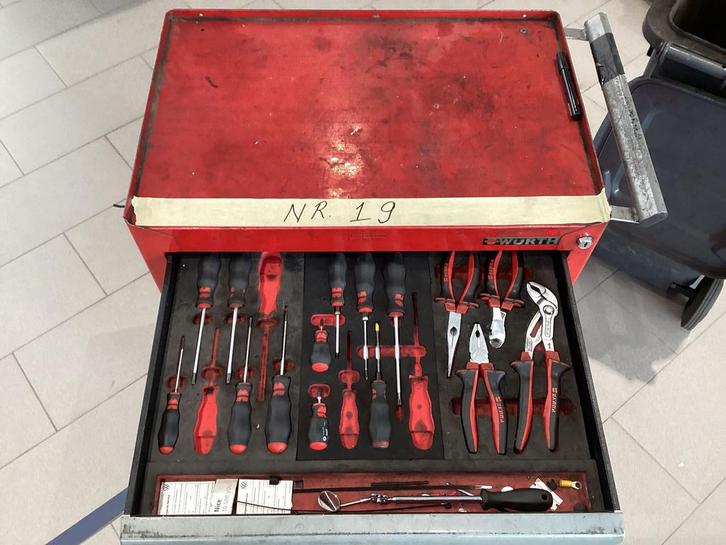 gereedschapswagen Wurth, Auto diversen, Autogereedschap, Gebruikt, Ophalen