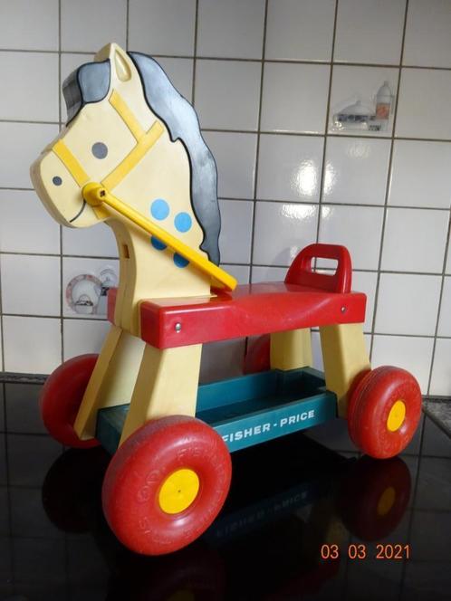 #978 Fisher-Price Riding Horse Rijpaard 1976-1986, Kinderen en Baby's, Speelgoed | Fisher-Price, Ophalen of Verzenden