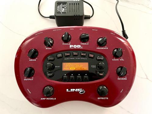 Line 6 POD XT – In Goed Werkende Staat, Muziek en Instrumenten, Effecten, Gebruikt, Chorus, Delay of Echo, Distortion, Overdrive of Fuzz