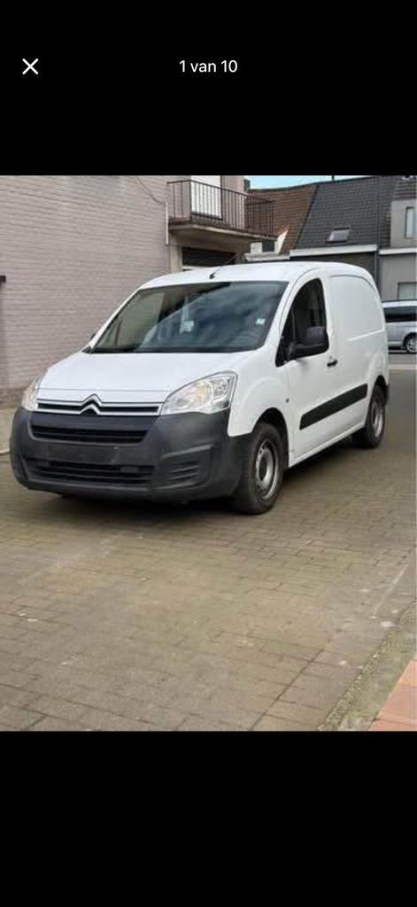 Citroën Berlingo 1.6  2017 Euro 63zitplaats Airco gekeurd, Auto's, Citroën, Bedrijf, Berlingo, ABS, Diesel, Euro 6, Overige carrosserie