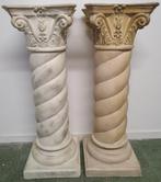 Lot de 2 colonnes en plâtre 99 cm, Enlèvement, Utilisé