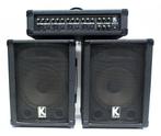 complet audio setup speakers + amplifier, Zo goed als nieuw, 60 tot 120 watt, Stereo, Ophalen