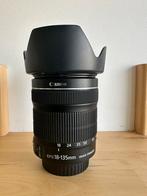 Objectif zoom Canon EF-S 18-135mm, peu utilisé, Audio, Tv en Foto, Foto | Lenzen en Objectieven, Ophalen, Zo goed als nieuw, Zoom