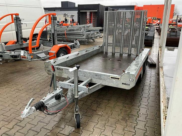 2016 Hulco Terrax-2 3001-LK Machine transporter aanhangwagen, Auto diversen, Aanhangers en Bagagewagens, Gebruikt