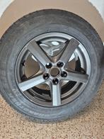 Set Winterbanden Dunlop Grandtrek SJ6 215/65 R16 – 7 mm prof, Auto-onderdelen, Ophalen, Winterbanden, Velg(en)