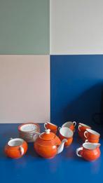 Vintage  servies - oranje, Ophalen