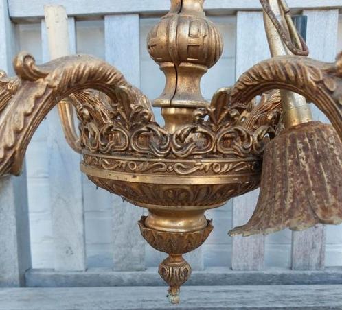 Vintage Art Nouveau Luchters op te knappen 2st voor..., Antiek en Kunst, Antiek | Verlichting, Ophalen of Verzenden