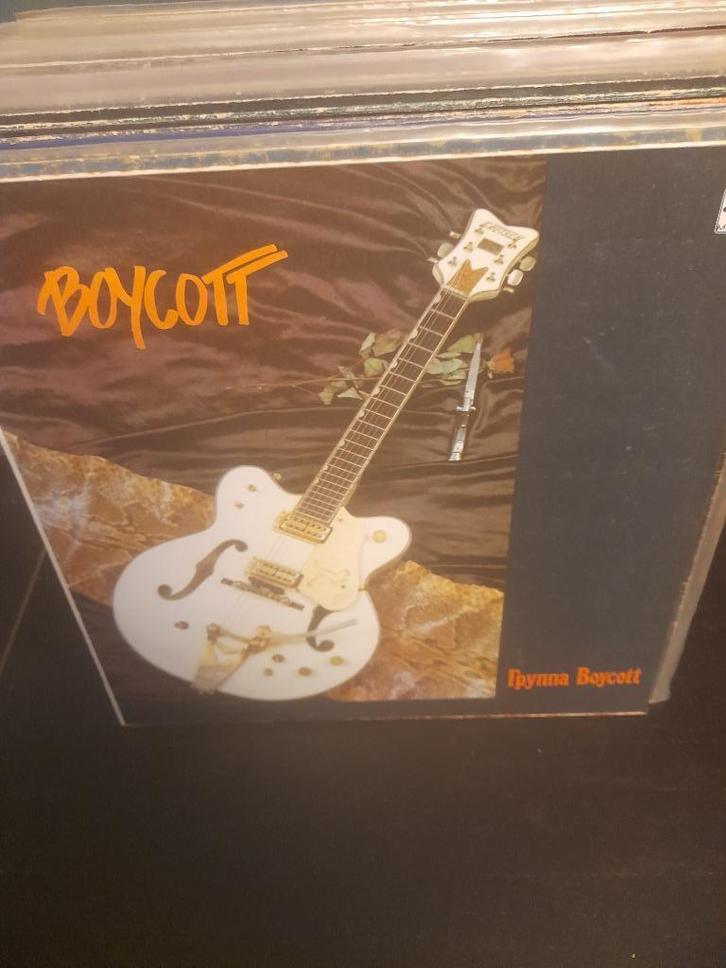 lp - boycott - fpynna boycott - vak 7, Cd's en Dvd's, Vinyl | Hardrock en Metal, Zo goed als nieuw, Ophalen of Verzenden