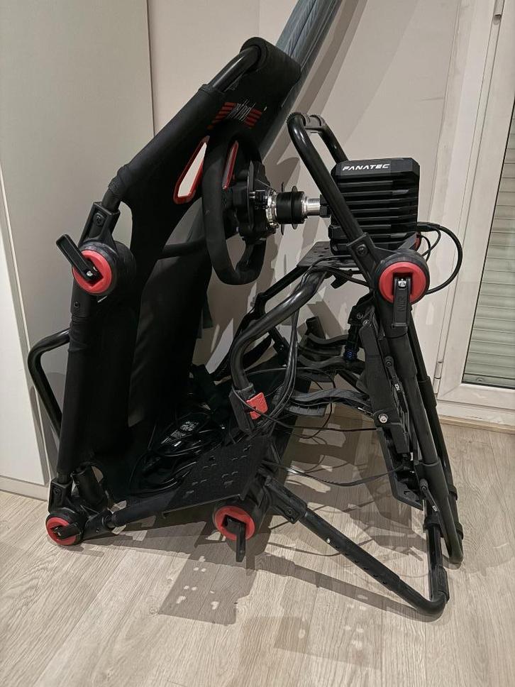 Volledige simracing setup Fanatec, Games en Spelcomputers, Spelcomputers | Sony Consoles | Accessoires, Zo goed als nieuw, Stuur of Pedalen