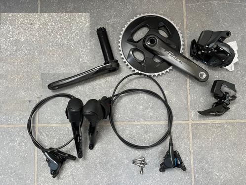 Sram Force eTap AXS D1 2x12 Groepset Disc, Fietsen en Brommers, Fietsonderdelen, Zo goed als nieuw, Racefiets, Derailleur of Ketting
