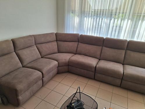 zetel tekoop, Maison & Meubles, Canapés | Sofas & Chaises Longues, Comme neuf, Quatre personnes ou plus, 300 cm ou plus, Tissus