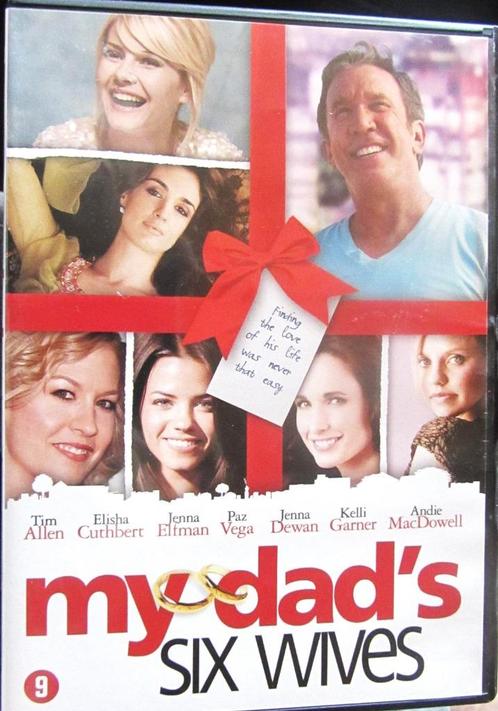 DVD KOMEDIE- MY DAD'S SIX WIVES., Cd's en Dvd's, Dvd's | Komedie, Zo goed als nieuw, Romantische komedie, Alle leeftijden, Ophalen of Verzenden