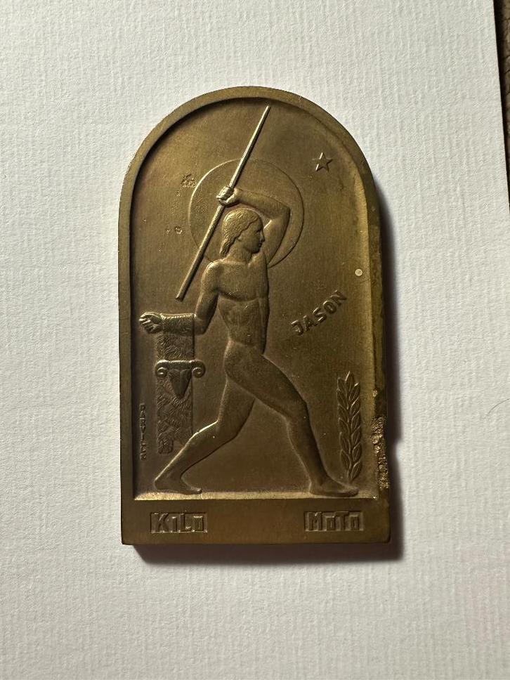 Kilo-Moto gedenkplaat, Verzamelen, Overige Verzamelen, Ophalen of Verzenden