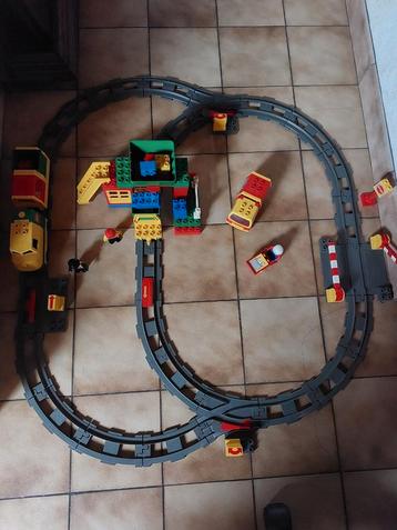 Lego Duplo Deluxe treinset uit 2000 nr 2933 (aangepast), Enlèvement ou Envoi, Comme neuf, Duplo