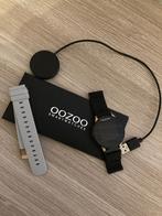 Smartwatch OOZOO + extra bandje + oplader Nieuw!!, Handtassen en Accessoires, Nieuw, Android, Zwart, Oozoo
