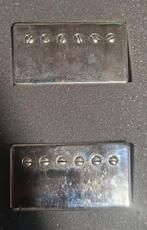 Gibson 61 set nickel covers bridge & neck, Ophalen of Verzenden, Gibson