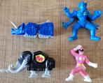 Miniatuurfiguurtjes Power Rangers: Roze Ranger, 2 Robotjes,, Verzamelen, Poppetjes en Figuurtjes, Gebruikt, Ophalen of Verzenden