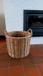 Rieten mand, Ophalen, Mand, Rond, Zo goed als nieuw