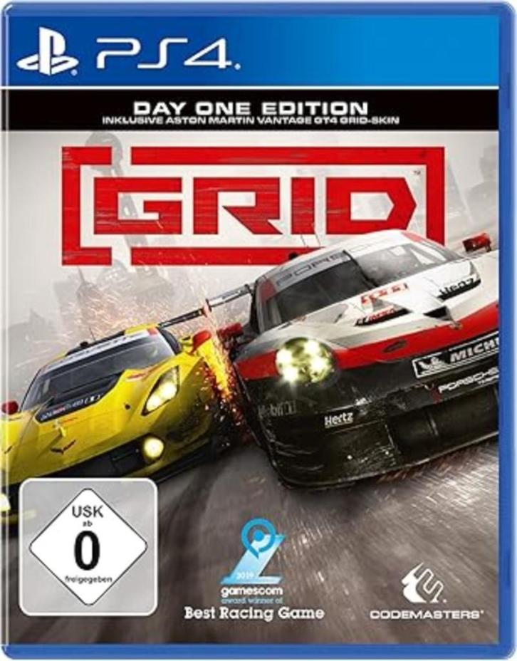 GRID Day One Edition PS4 GRATIS LEVERING, Games en Spelcomputers, Games | Sony PlayStation 4, Nieuw, Racen en Vliegen, 3 spelers of meer