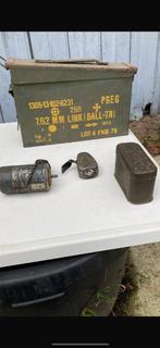 Lampje Philips knijpkat type 7424 / 7424-03 uit WOII, Enlèvement ou Envoi