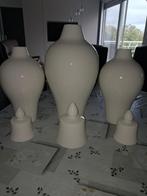 vazen, Huis en Inrichting, Woonaccessoires | Vazen, Ophalen, Gebruikt, Wit, Aardewerk of Porselein