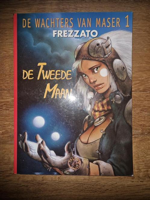 1 strip de wachters van maser, de tweede maan, Boeken, Stripverhalen, Gelezen, Eén stripboek, Ophalen of Verzenden