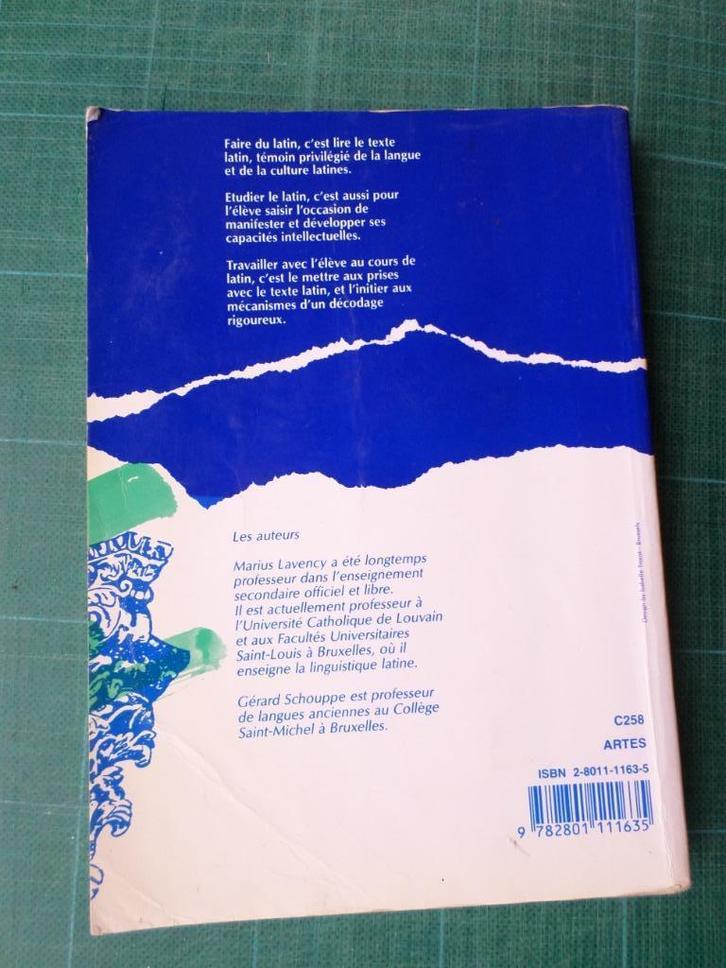 ARTES – manuel de Latin 2e année - 1997 – 317 pages, Boeken, Schoolboeken, Gelezen, Latijn, VSO, Ophalen of Verzenden