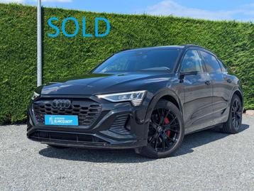 Audi Q8 e-tron !verkocht! - 2x s-line + black style - openda beschikbaar voor biedingen