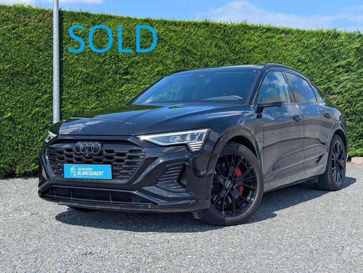 Audi Q8 e-tron !verkocht! - 2x s-line + black style - openda, Auto's, Audi, Bedrijf, Te koop, Q8 e-tron, 360° camera, 4x4, ABS