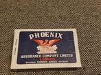 Compleet spel speelkaarten: phoenix assurance company, Verzamelen, Ophalen of Verzenden, Nieuw, Speelkaart(en)