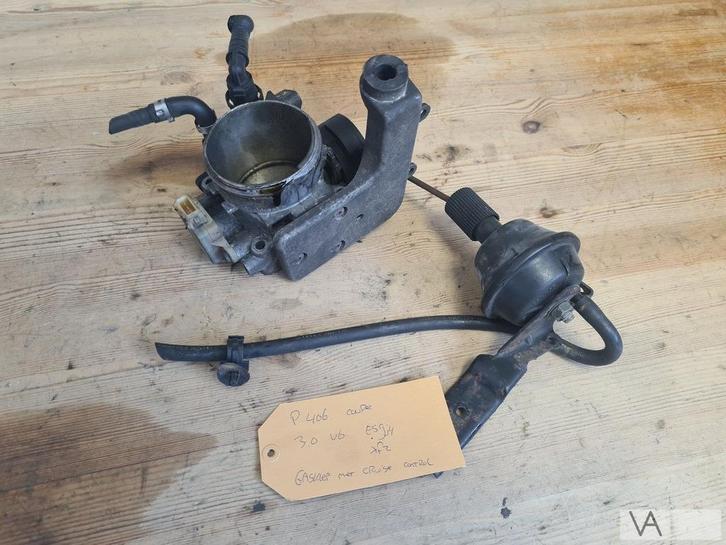 Peugeot 406 Citroen Xantia XM gasklephuis +positie sensor V6, Auto-onderdelen, Brandstofsystemen, Peugeot, Gebruikt, Ophalen of Verzenden