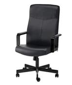 Chaise de bureau Ikea Millberget, Huis en Inrichting, Bureaustoelen, Ophalen, Zo goed als nieuw, Zwart, Bureaustoel