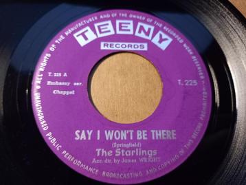 The Starlings ‎– Say I Won't Be There / Walk Like A Man '7 beschikbaar voor biedingen