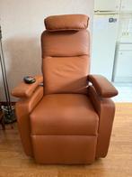 Sta-op-zetel Fitform Vario-soft line cognac nog 4j garantie, Huis en Inrichting, Fauteuils, Ophalen, Zo goed als nieuw, Minder dan 75 cm