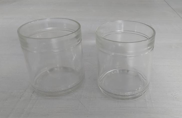 2 Pernod-glazen (gemerkt), Verzamelen, Glas en Drinkglazen, Gebruikt, Overige typen, Ophalen