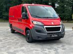 PEUGEOT BOXER | 75.000 KM | L2 | 3 ZITPLAATSEN, Auto's, Bestelwagens en Lichte vracht, Zwart, Bedrijf, Te koop, Rood