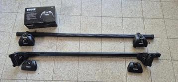 Thule Barres de toit + kit 4007 + Rapid System 753, Enlèvement, Comme neuf