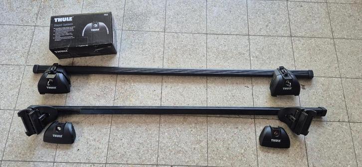 Thule dakdrager + kit 4007 + Rapid System 753, Auto diversen, Dakdragers, Zo goed als nieuw, Ophalen