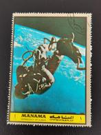 Ajman - voyage dans l'espace - astronaute, Affranchi, Enlèvement ou Envoi