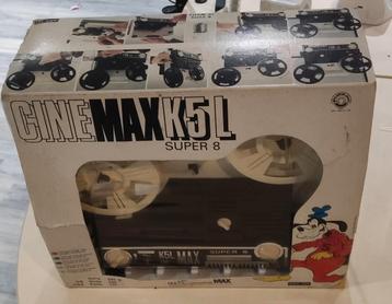 Projecteur Super 8 vintage CINEMAX K5L MAX – Neuf sous blist beschikbaar voor biedingen