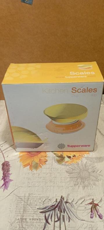 Balance Tupperware., Electroménager, Moins de 10 kg, Enlèvement ou Envoi, Balance de cuisine, Digital