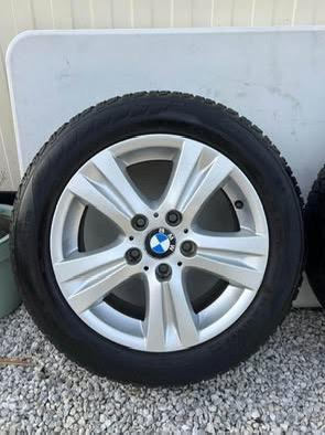 Winterbanden op velg BMW 1-reeks, Auto diversen, Autosport-onderdelen, Ophalen