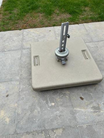 Parasolvoet op wieltjes, Tuin en Terras, Parasols, Ophalen, Gebruikt, Minder dan 1 meter, Parasolvoet