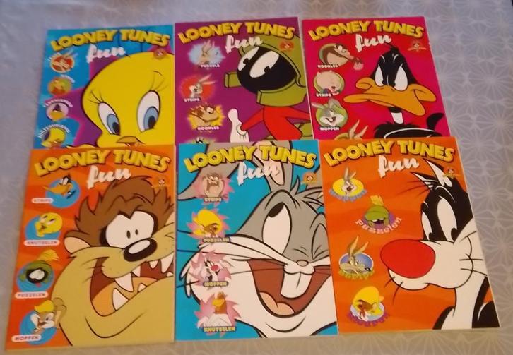 Looney Tunes - Fun 5+6+7+8+9+11, Boeken, Stripverhalen, Gelezen, Meerdere stripboeken, Ophalen of Verzenden
