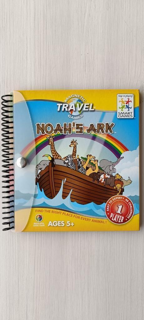 Smart Games Noah's Ark Reisspel – vanaf 5 jaar, Kinderen en Baby's, Speelgoed | Educatief en Creatief, Zo goed als nieuw, Puzzelen