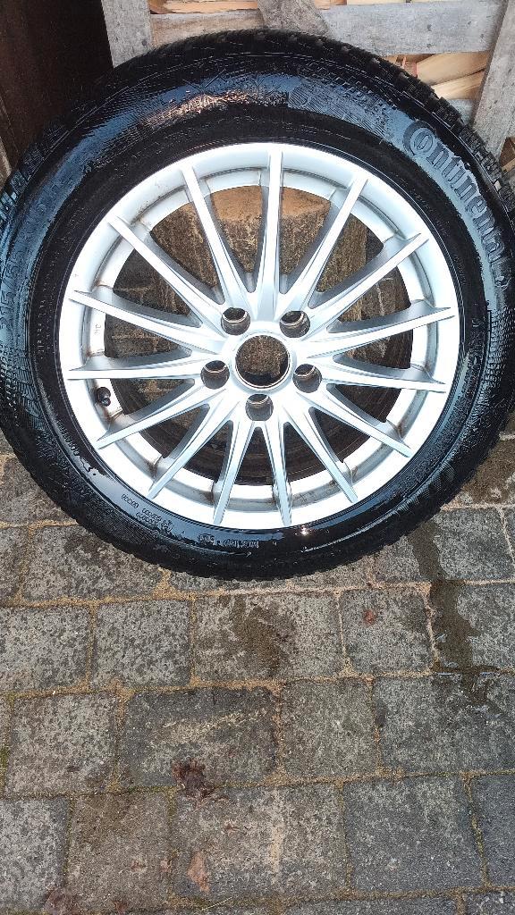 winterbanden met velgen Alfa Romeo 159, Auto-onderdelen, Banden en Velgen, Banden en Velgen, Winterbanden, 16 inch, 215 mm, Personenwagen