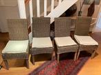 4 rieten stoelen, Ophalen, Zo goed als nieuw